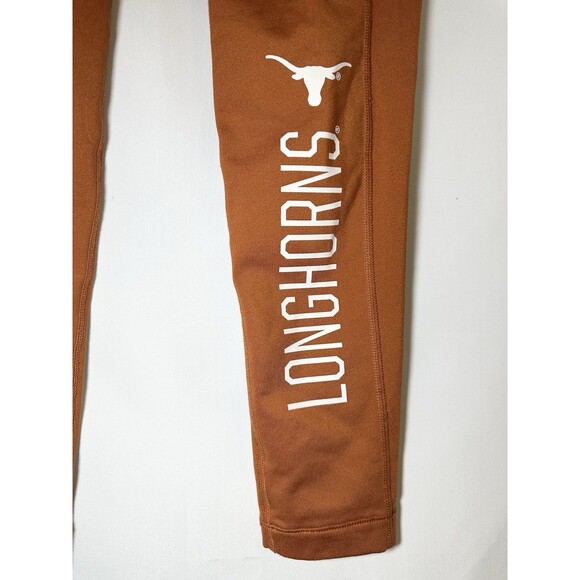 Nike University Of Texas Longhorns Dri-Fit Pull On Orange‎ Tights Women's SMALL - Picture 3 of 12